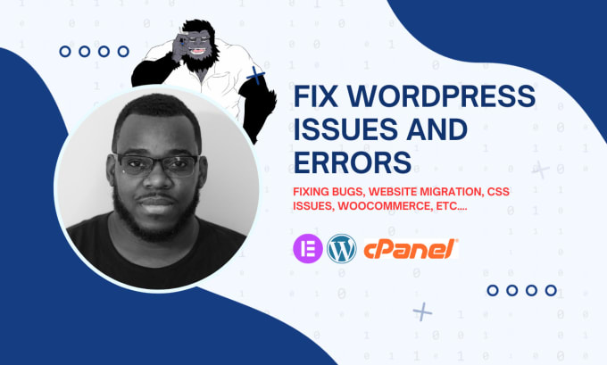 Gig Preview - Wordpress issues and woocommerce errors