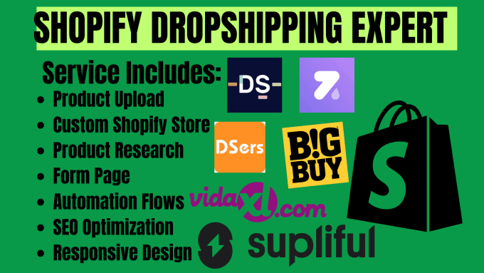 Bestseller - create shopify dropshipping store via blanka autods bigbuy eprolo supliful sup