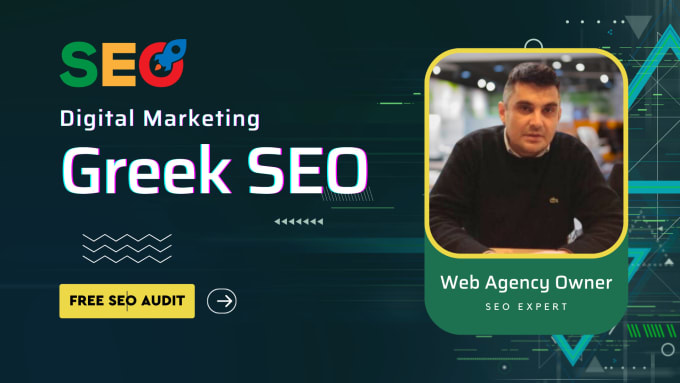 Gig Preview - Do greek SEO white hat on page and off page backlinks