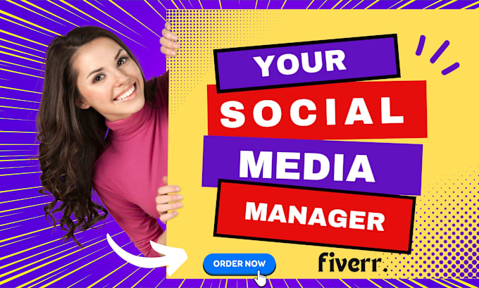 Gig Preview - Manage your social media marketing for your business