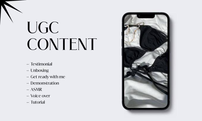 Gig Preview - Ugc content for your brand