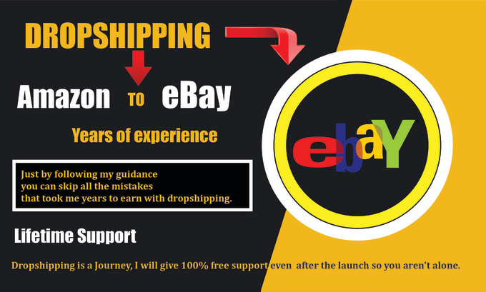 Gig Preview - Do amazon to ebay dropshipping listings top selling