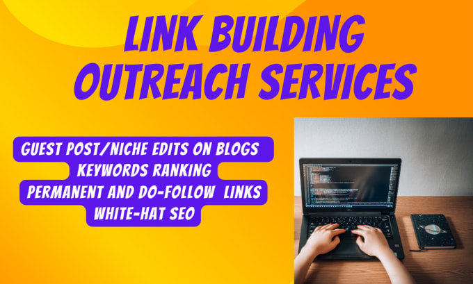 Gig Preview - Do white hat SEO backlinks with high da DR traffic dofollow blogger outreach