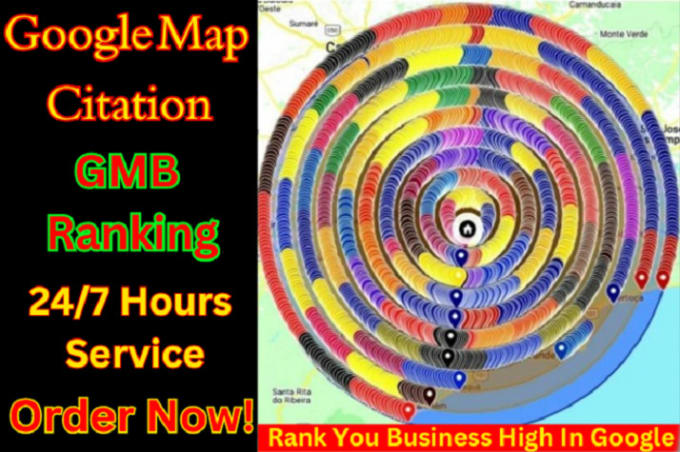 Gig Preview - Do 85,000 google maps citations for gmb ranking and local business seo