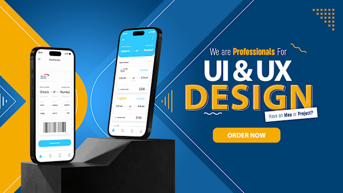 Gig Preview - Do attractive mobile UI UX design or app UI UX design