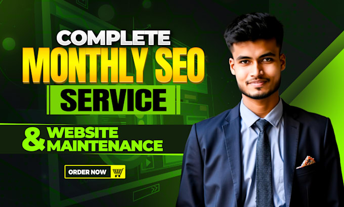 Gig Preview - Do monthly local SEO and wordpress website maintenance