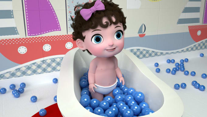 Bestseller - 3d kids animation kids nursery rhymes animation for kids