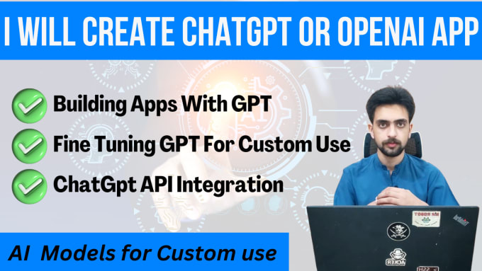 Gig Preview - Create chatgpt or openai app