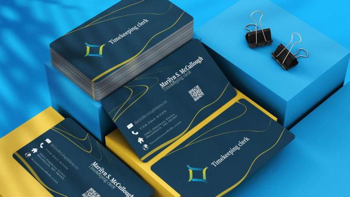 Gig Preview - Design modern business card