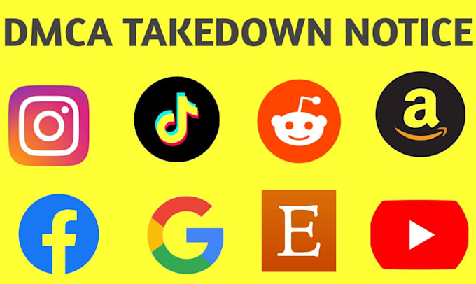 Gig Preview - Remove takedown copyright content from google,reddit,tiktok,yt,fb,ig under dmca