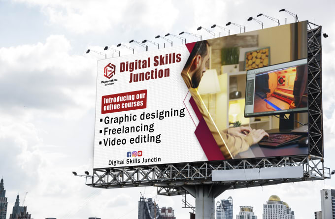 Gig Preview - Create attractive billboard, yard sign, signboard designs