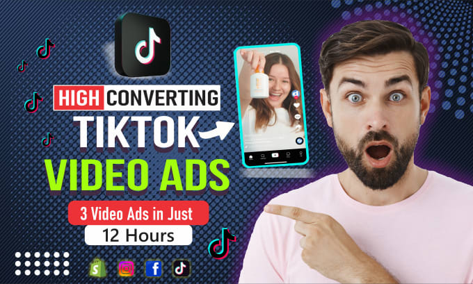 Bestseller - make highly engaging tiktok video ads to boost dropshipping sales