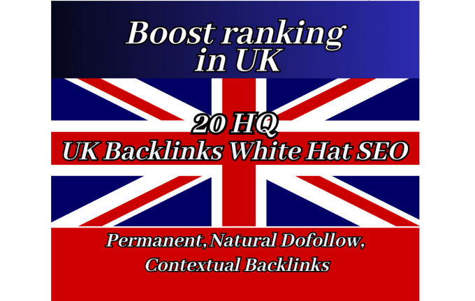 Gig Preview - Create manual 20 high authority UK SEO backlinks white hat