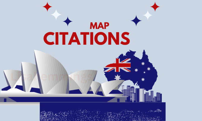 Gig Preview - Offer australian map citations for local SEO optimization