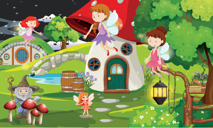 Gig Preview - Professional children story book illustration and cover