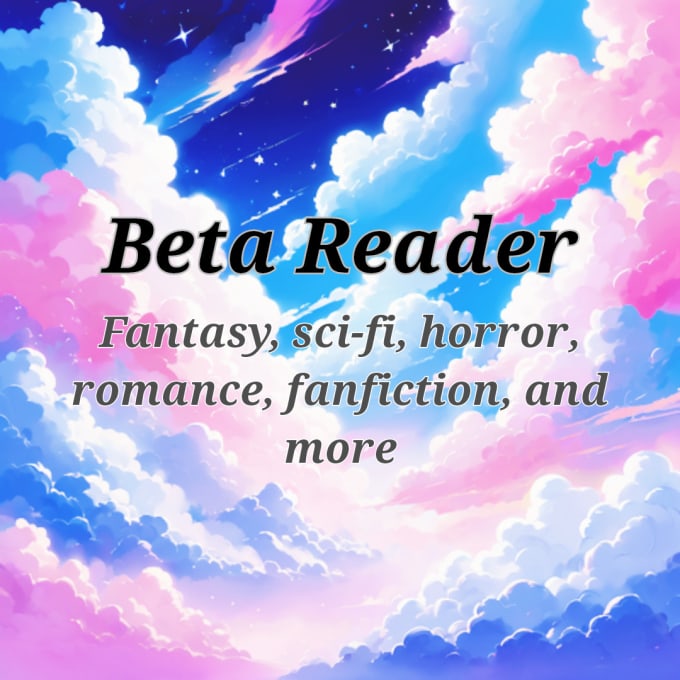 Bestseller - beta read your original writing or fanfiction