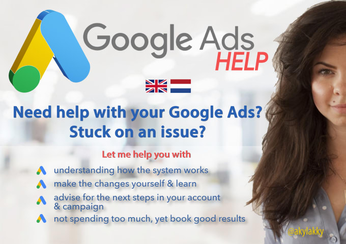 Gig Preview - Help you eliminate problems in your google ads