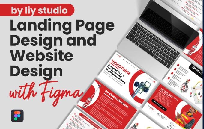 Gig Preview - Design professional landing page or website design on figma