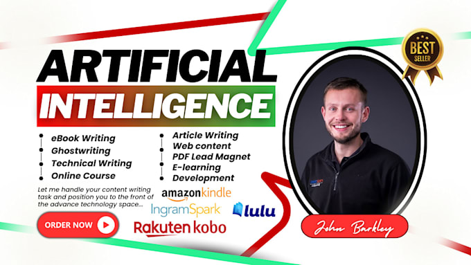 Gig Preview - Write artificial intelligence, machine learning ebook and course creation