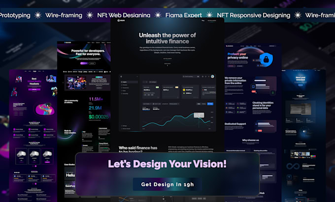 Gig Preview - Do top notch nft web and landing page design in figma