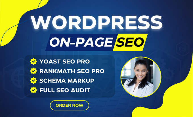 Gig Preview - Do wordpress on page seo optimization using rank math or yoast