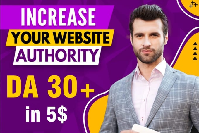 Gig Preview - Increase domain authority da35 plus