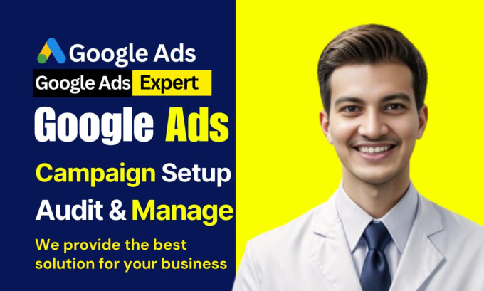 Gig Preview - Setup google ads, adwords, PPC campaign from scratch for your local business