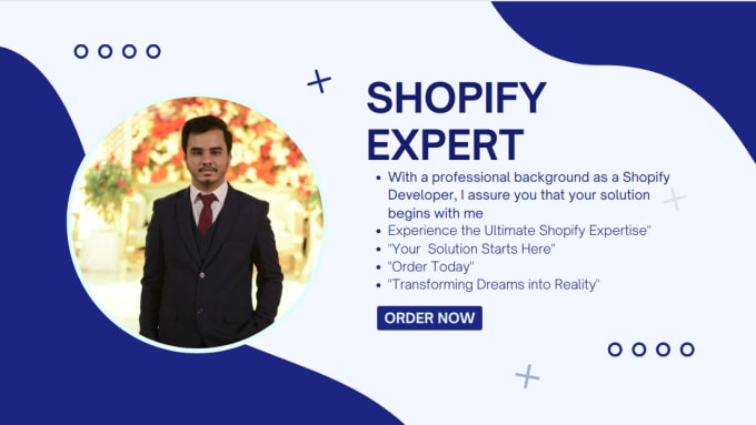 Gig Preview - Build your shopify store landing pages or product page