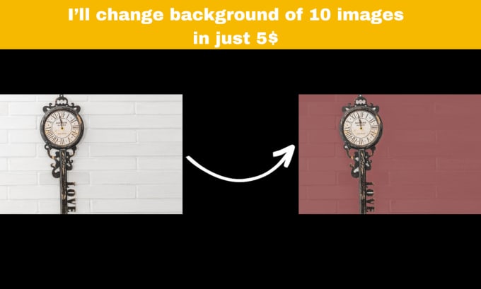 Gig Preview - Change the background of 20 images