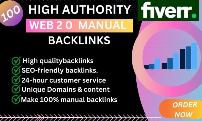 Gig Preview - Do high authority web 2 0 manual backlinks