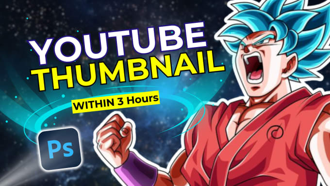 Gig Preview - Design attractive youtube thumbnail in 240 minutes