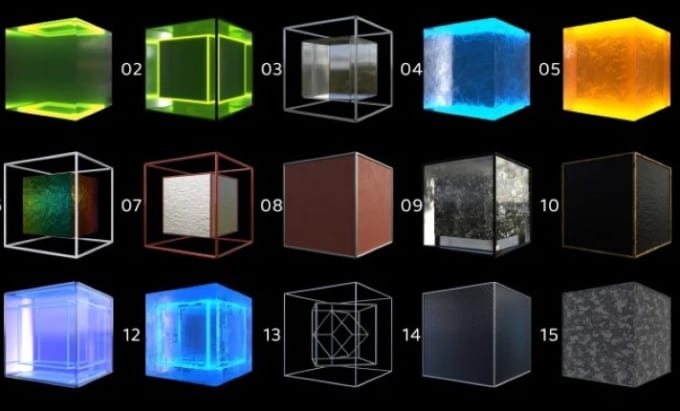 Gig Preview - Create a high tech 3d cube intro, outro video