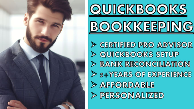 Gig Preview - Manage your finances efficiently using quickbooks online