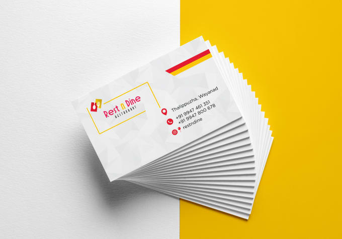 Gig Preview - Create professional modern business cards