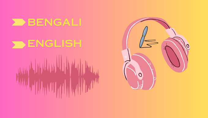 Bestseller - transcript your bengali and english video and audio