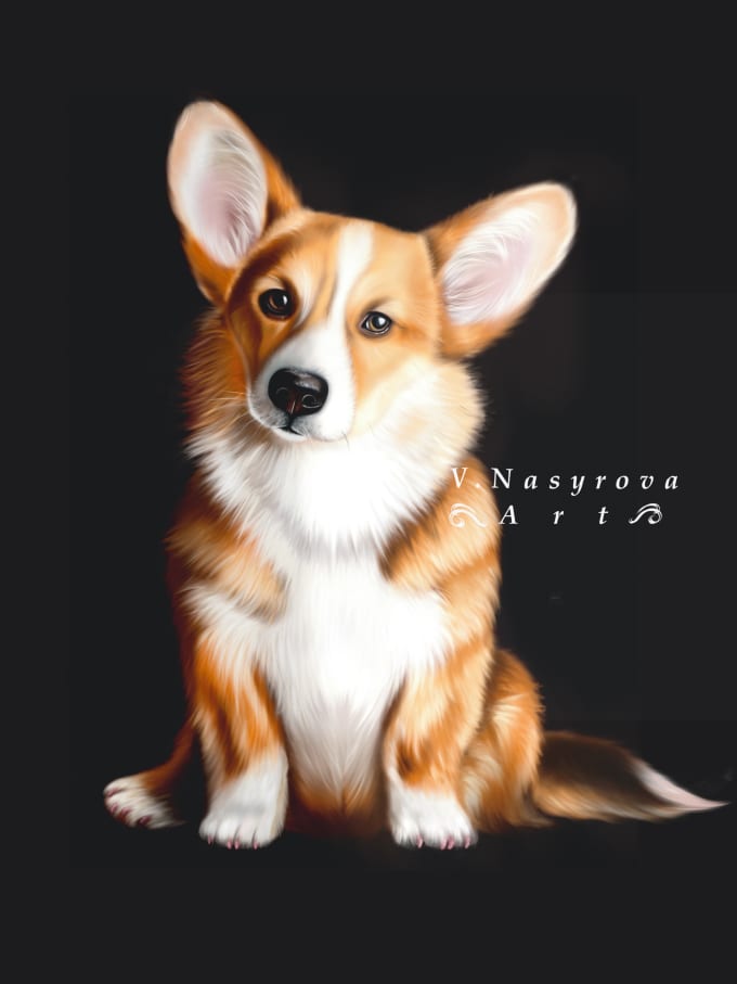 Gig Preview - Draw realistic portraits of your animals