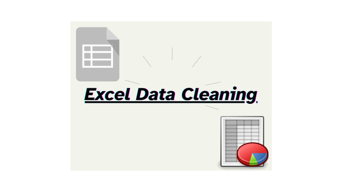 Gig Preview - Clean excel spreadsheet, data cleaning, split excel data