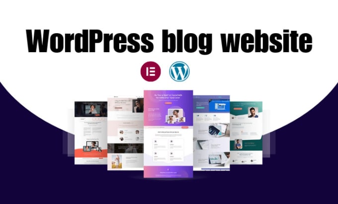 Gig Preview - Create an eye catching wordpress blog website