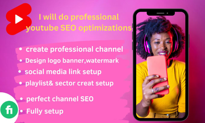 Gig Preview - Do professional youtube SEO optimizations for channel and videos