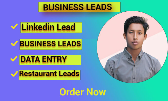 Bestseller - linkedin targeted list data entry restaurant leads b2b leads