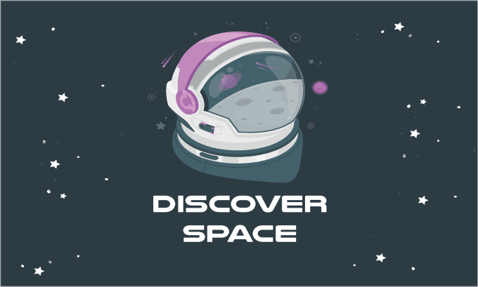 Gig Preview - Design modern astronaut, space and planet logo