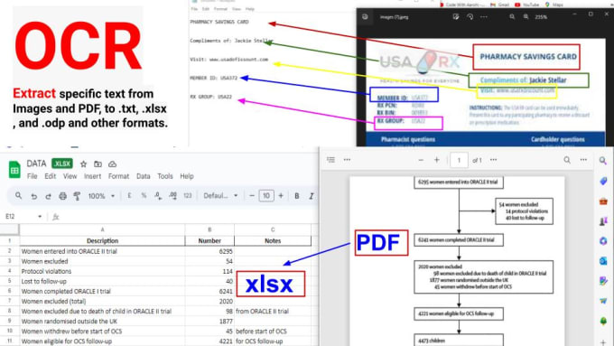 Gig Preview - Convert your scanned document, pdf, and images to text using ocr software