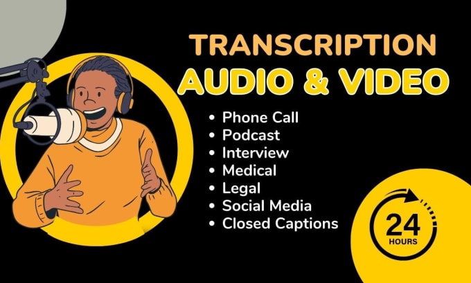 Gig Preview - Transcribe any video and audio