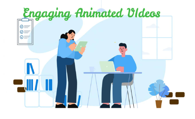 Gig Preview - Create 2d animated marketing video, animated explainer video for business sales