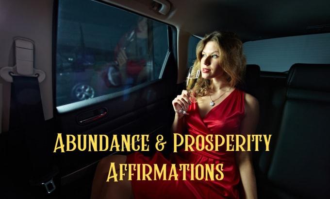 Gig Preview - Make motivational affirmations video for abundance and prosperity