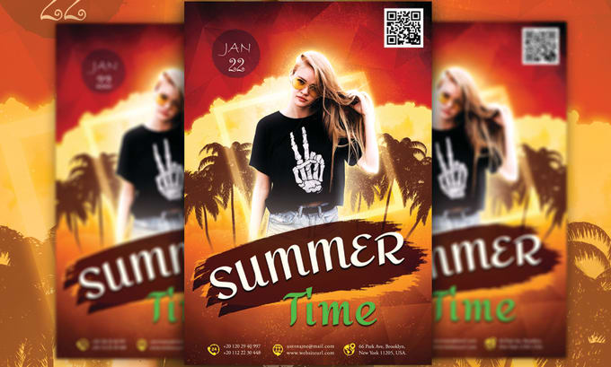 Gig Preview - Do professional eye catching print design in within hours