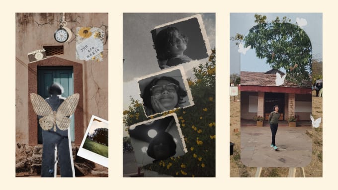 Gig Preview - Create an instagram collage video vintage reel from your photos