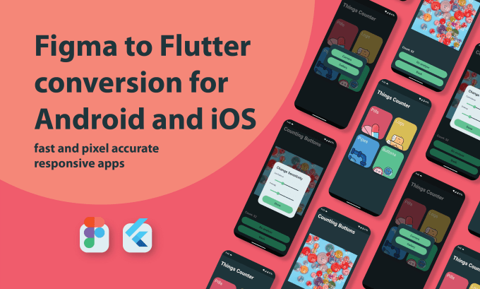 Gig Preview - Convert figma to flutter app, web, android, responsive UI