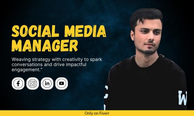 Gig Preview - Be your digital marketing manager and social media manager