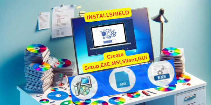 Gig Preview - Do windows installer msi setup exe packages installshield